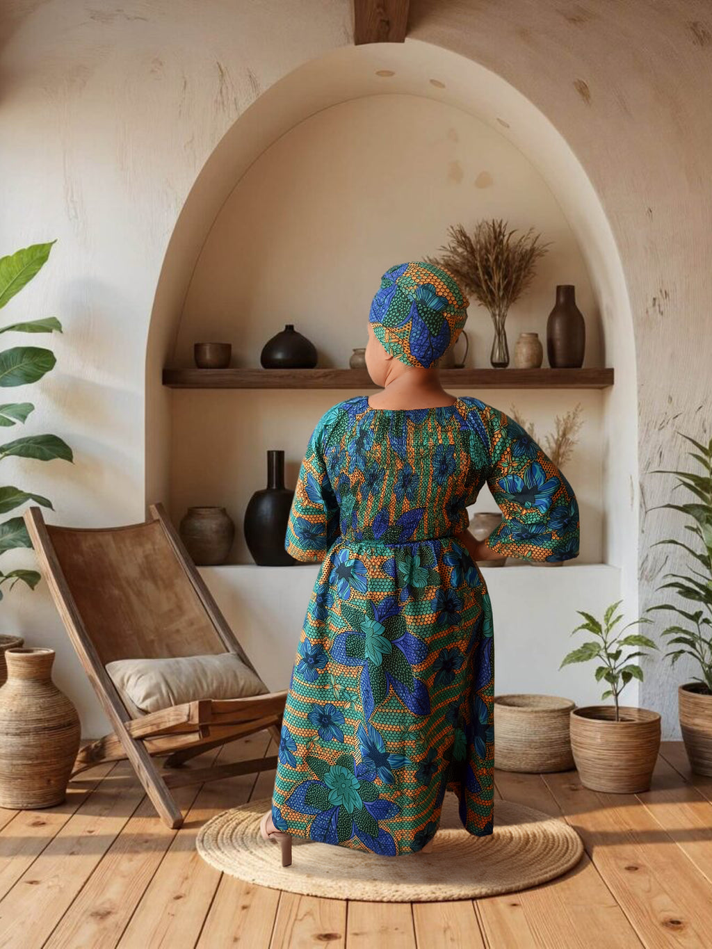 Long Smocked Dress
