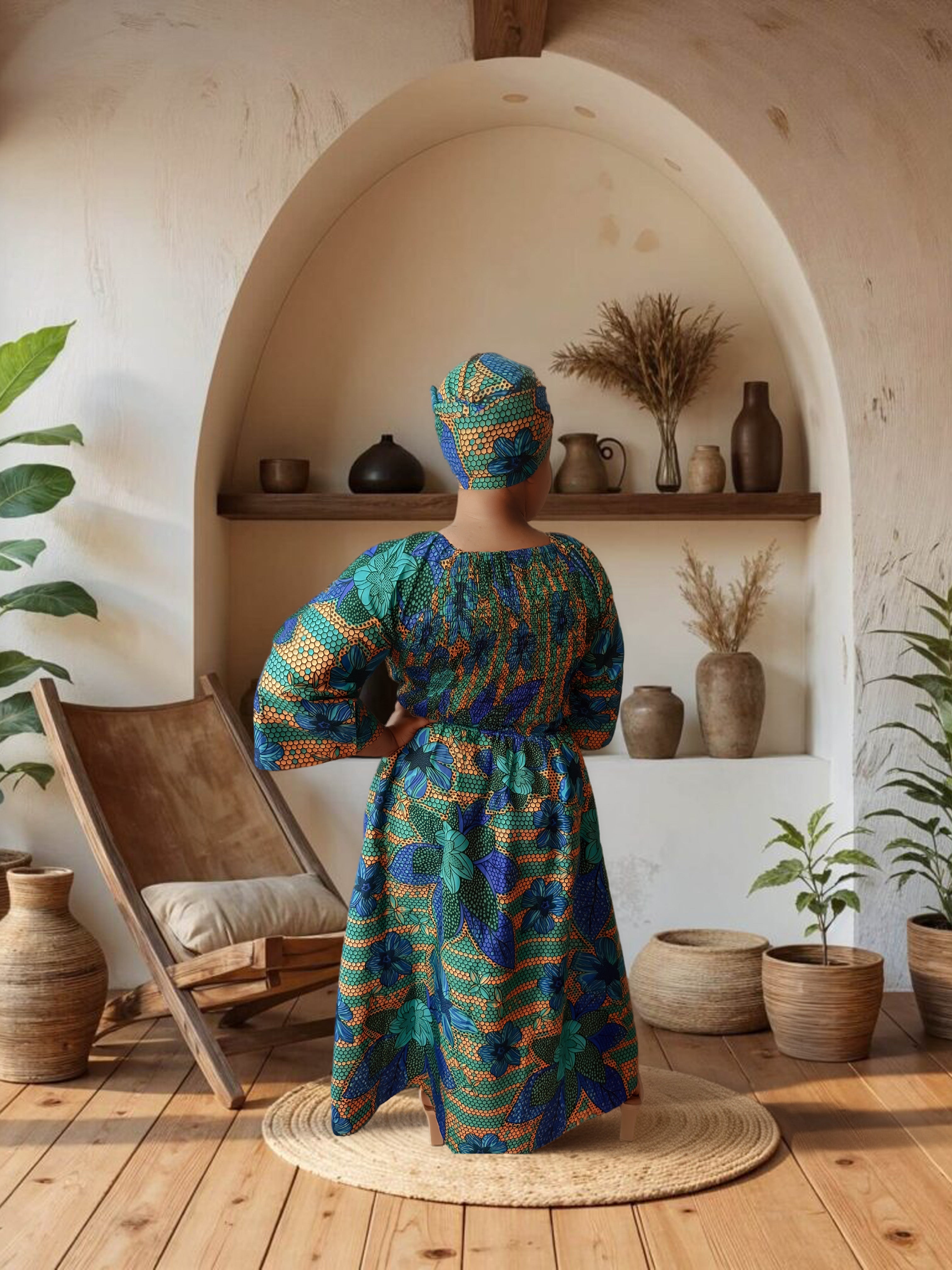 Long Smocked Dress